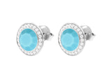 Tondo Deluxe Stud Earring 13mm - Silver