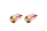London small Stud Earring 8mm - Rose Gold
