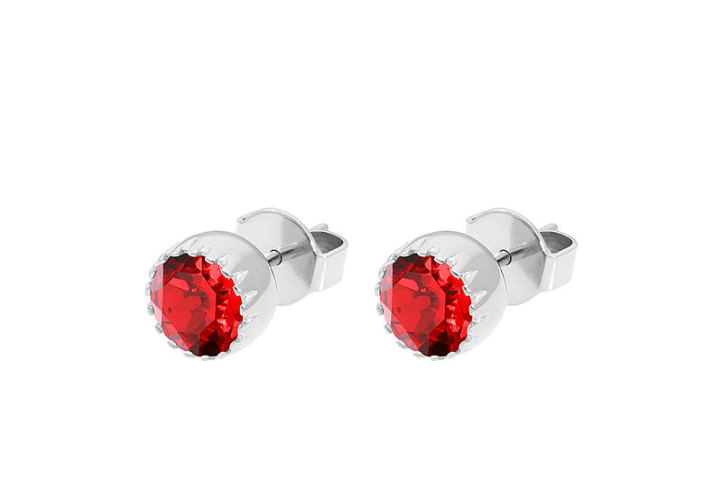 London small Stud Earring 8mm - Silver
