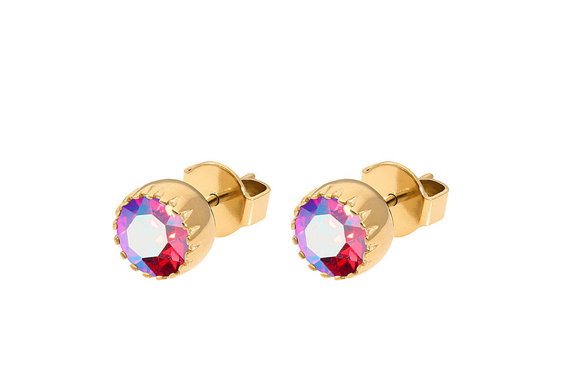 London small Stud Earring 8mm - Gold