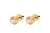 London small Stud Earring 8mm - Gold