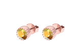 London small Stud Earring 8mm - Rose Gold