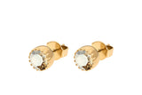 London small Stud Earring 8mm - Gold
