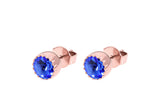 London small Stud Earring 8mm - Rose Gold