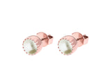 London small Stud Earring 8mm - Rose Gold