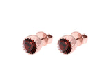 London small Stud Earring 8mm - Rose Gold