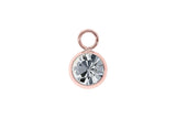 Sesto 10mm charm - rose gold