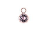 Sesto 10mm charm - rose gold