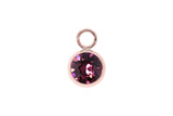 Sesto 10mm charm - rose gold