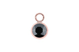 Sesto 10mm charm - rose gold