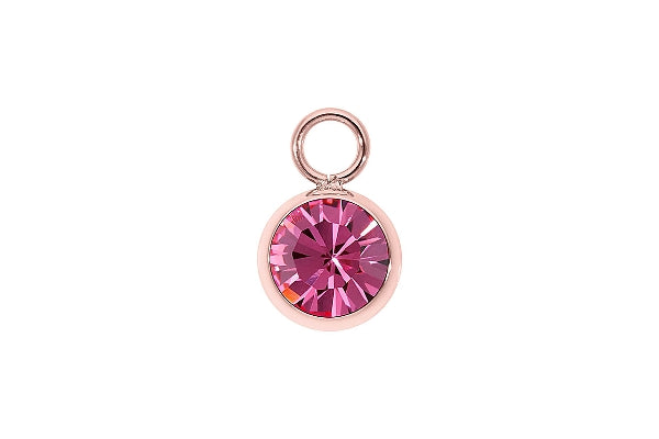 Sesto 10mm charm - rose gold