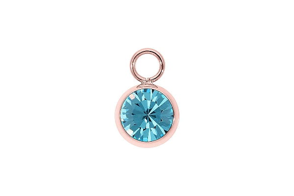 Sesto 10mm charm - rose gold