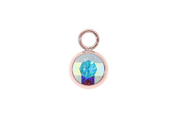 Sesto 10mm charm - rose gold