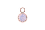Sesto 10mm charm - rose gold