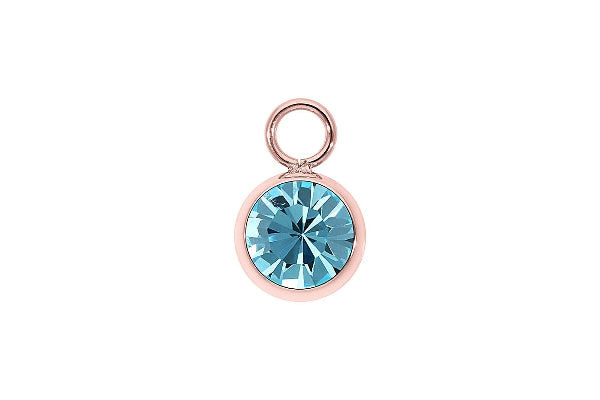 Sesto 10mm charm - rose gold