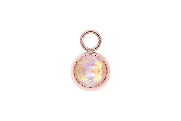Sesto 10mm charm - rose gold