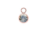 Sesto 10mm charm - rose gold