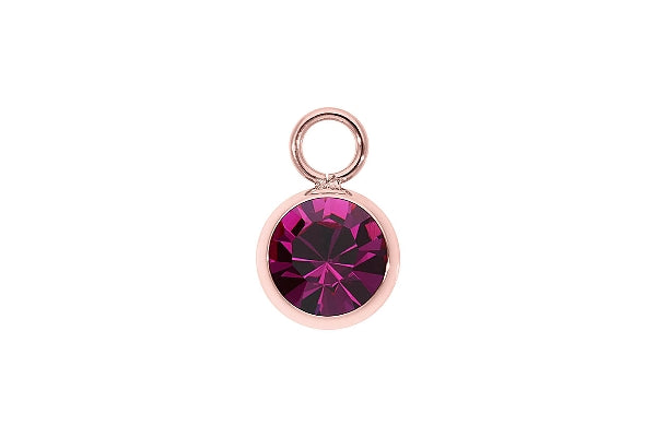 Sesto 10mm charm - rose gold