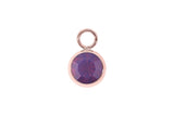 Sesto 10mm charm - rose gold