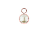 Sesto 10mm charm - rose gold