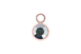 Sesto 10mm charm - rose gold