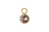 London big 10.5mm charm - gold