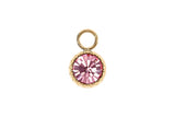 London big 10.5mm charm - gold