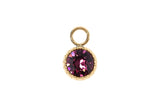 London big 10.5mm charm - gold