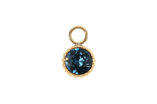 London big 10.5mm charm - gold