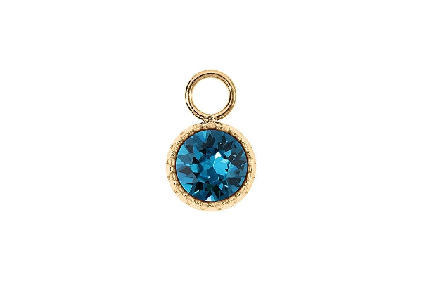 London big 10.5mm charm - gold