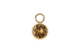 London big 10.5mm charm - gold