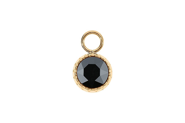 London big 10.5mm charm - gold