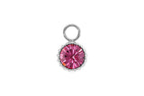 London big 10.5mm charm - silver