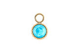 London big 10.5mm charm - gold