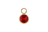 London big 10.5mm charm - gold