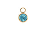London big 10.5mm charm - gold