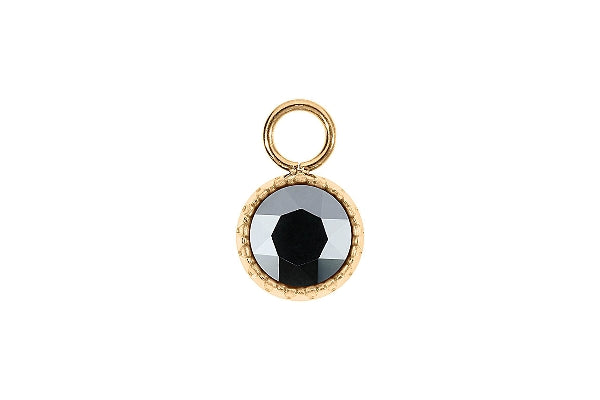 London big 10.5mm charm - gold