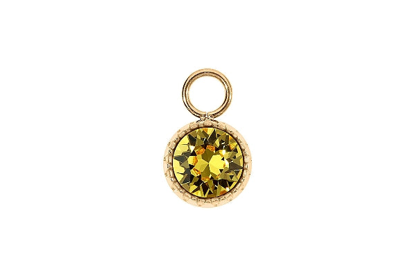 London big 10.5mm charm - gold