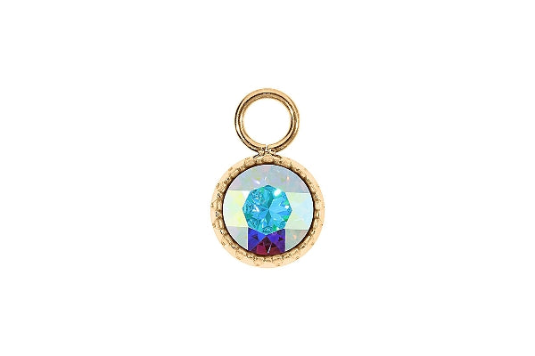 London big 10.5mm charm - gold