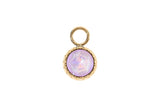 London big 10.5mm charm - gold