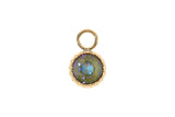 London big 10.5mm charm - gold