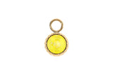 London big 10.5mm charm - gold