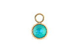 London big 10.5mm charm - gold