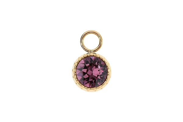 London big 10.5mm charm - gold