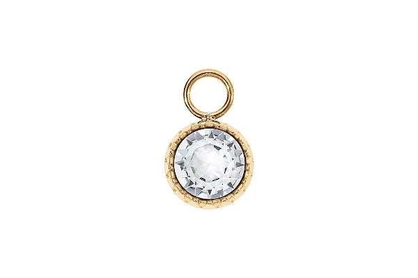 London big 10.5mm charm - gold