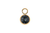 London big 10.5mm charm - gold