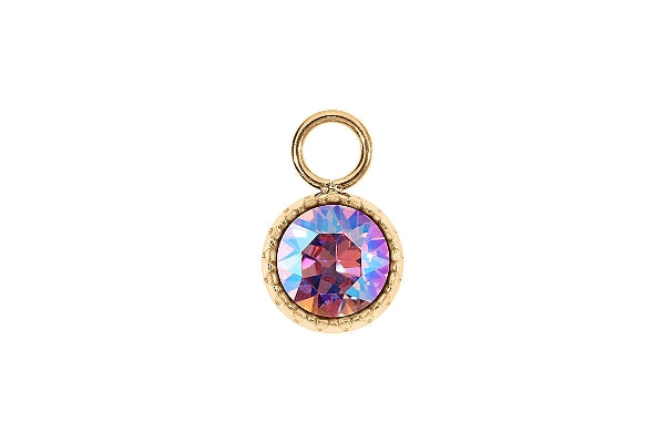 London big 10.5mm charm - gold