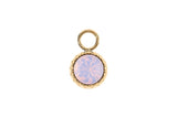 London big 10.5mm charm - gold