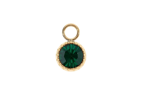 London big 10.5mm charm - gold