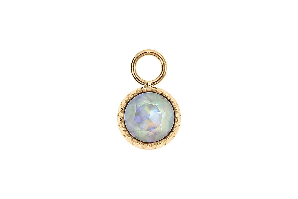 London big 10.5mm charm - gold